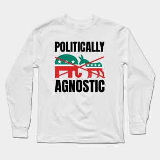 Politically Agnostic Long Sleeve T-Shirt